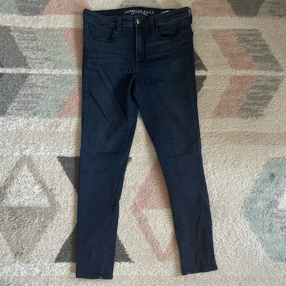 AE Hi Rise Jeggings 10R